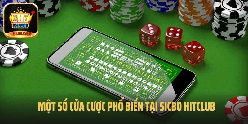 Một số cửa cược phổ biến tại sicbo hitclub